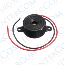 IC-221 Buzzer 12Volt DC 23mm Kablolu Devreli IC-221 Buzzer 12Volt DC 23mm Kablolu Devreli