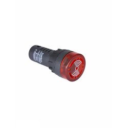 AD22-22MR 22mm Buzzer LEDLİ AD22-22MR 22mm Buzzer LEDLİ
