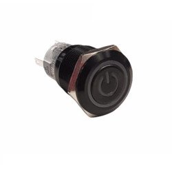 19mm Metal ''POWER'' LED'li Kalıcı Buton IP67 LAS1-AGQ-11Z-ET/R 19mm Metal ''POWER'' LED'li Kalıcı Buton IP67 LAS1-AGQ-11Z-ET/R