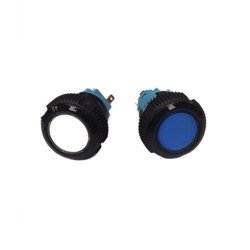 19mm Plastik LED'li Yaylı Buton Renkli kapak