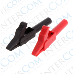 IC-243B 4MM Banan Jak Girişli Krokodil 55MM
