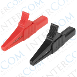 IC-243C 4MM Banan Jak Girişli Krokodil 85MM