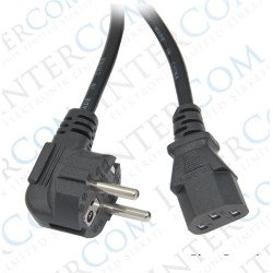 IC-268 Power Kablo L Erkek/Düz Dişi IC-268 Power Kablo L Erkek/Düz Dişi