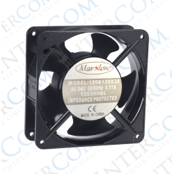 FAN 120X120X38 24V AC RULMANLI 0,77A