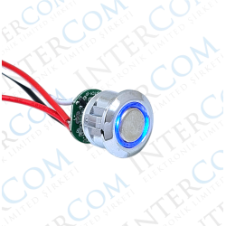 E SERİSİ 16MM MAVİ TOUCH SWITCH DOKUNMATİK AÇ-KAPA