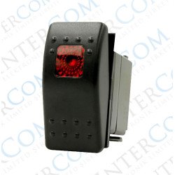IC-134M-2 Marin Switch Kare Işıklı (On)-Off IC-134M-2 Marin Switch Kare Işıklı (On)-Off