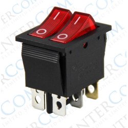 IC-101 İkili Işıklı Anahtar KCD2-2101 IC-101 İkili Işıklı Anahtar KCD2-2101